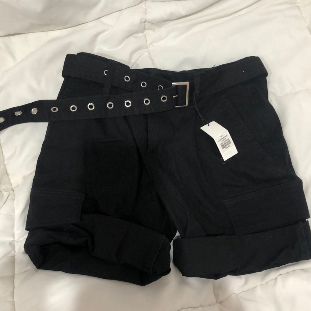 Utility style cargo shorts